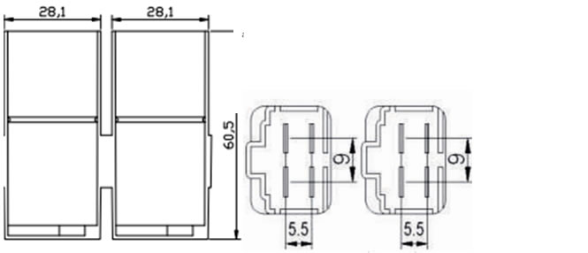 EXTERNAL DIMENSIONS